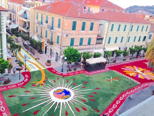 L’infiorata del Corpus Domini a Diano Marina