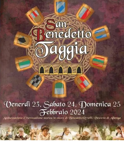 Taggia plonge au Moyen Âge: du 23 au 25 février, le cortège historique de San Benedetto revient